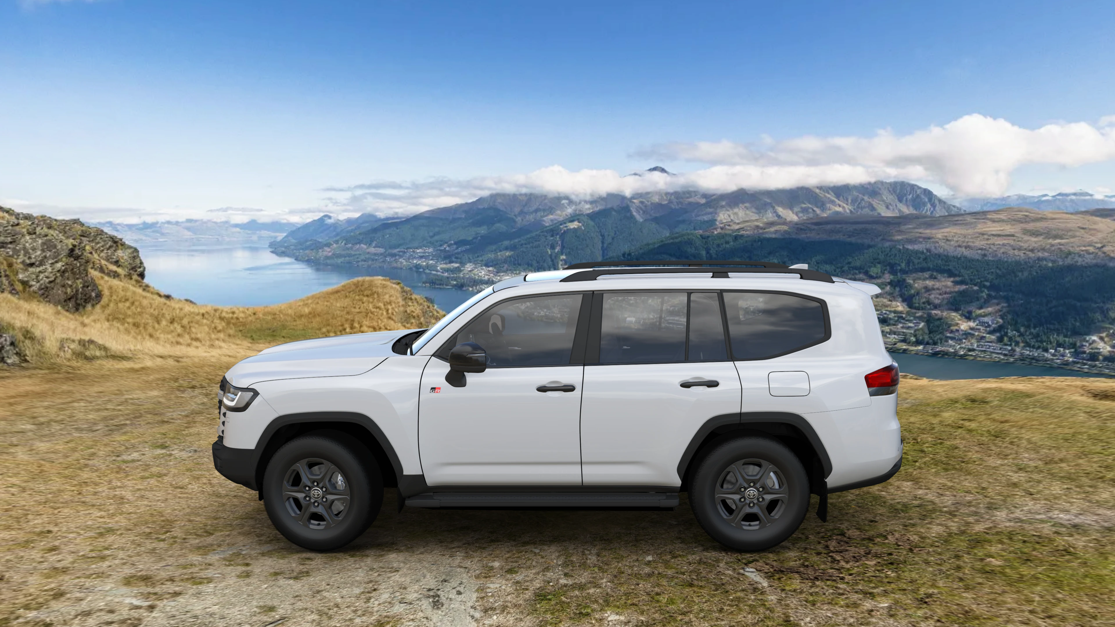 Toyota Land Cruiser — Side Profile (Left)