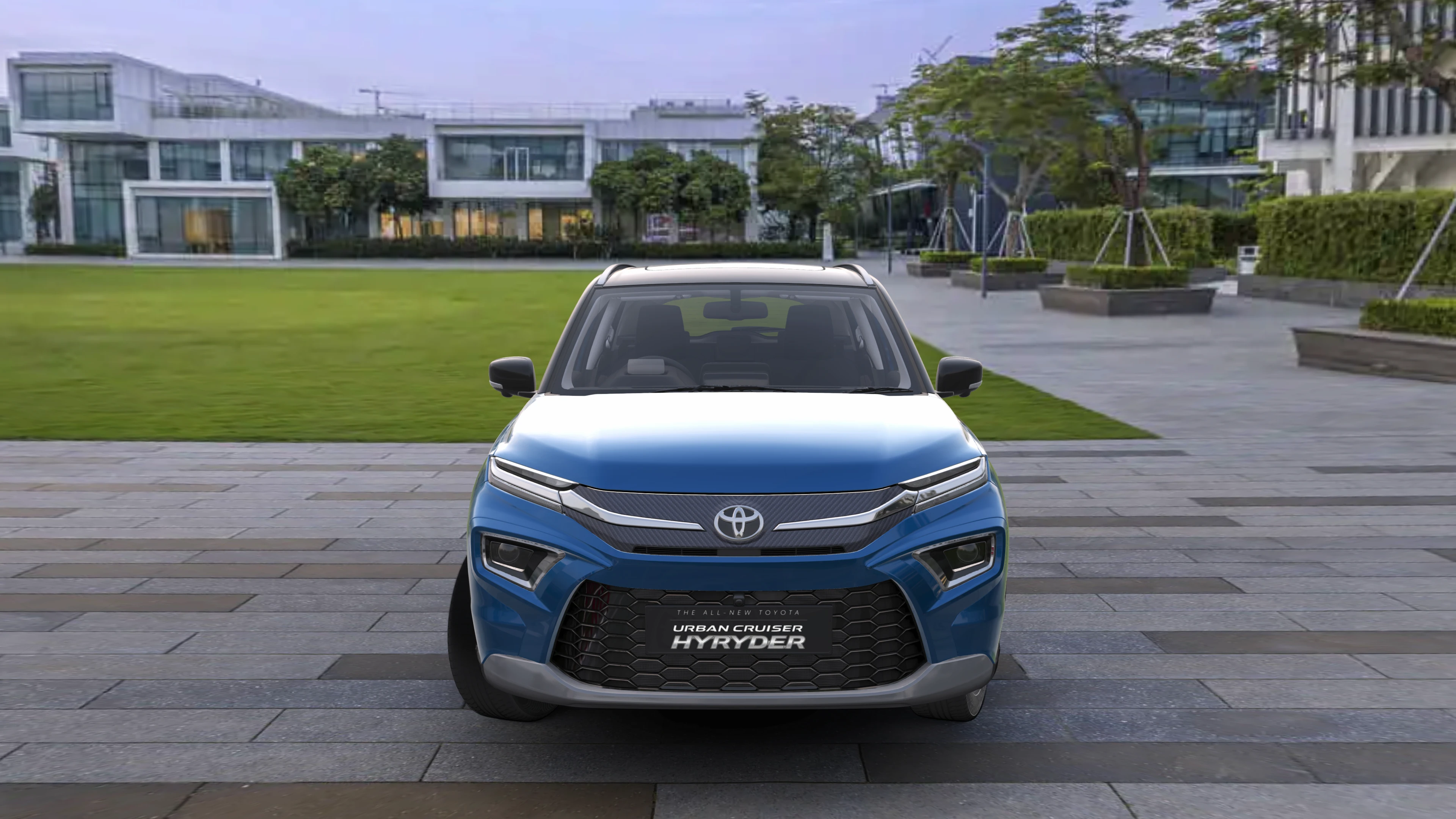 Toyota Urban Cruiser Hyryder — Front View