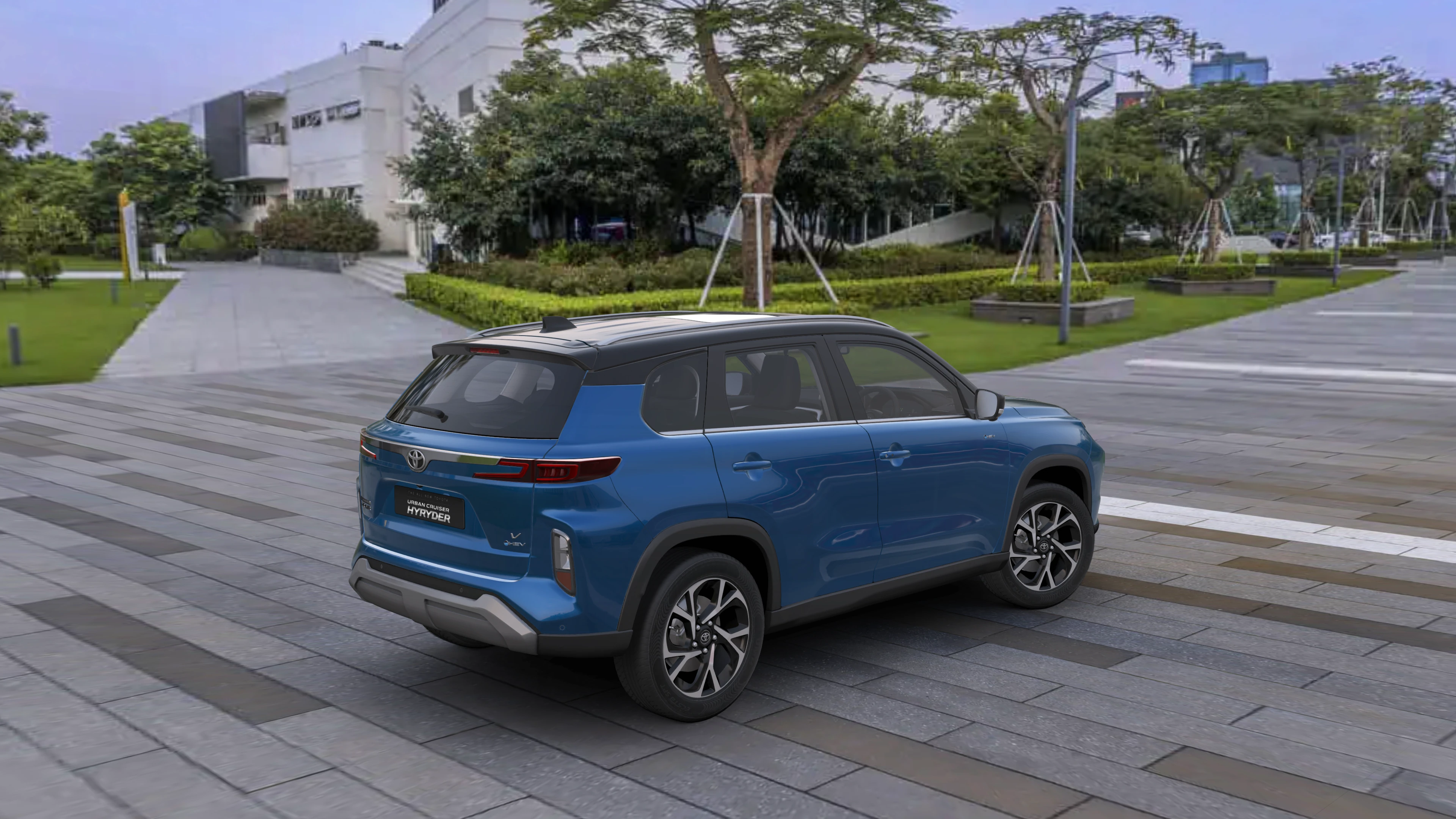 Rear Right Three-Quarter View