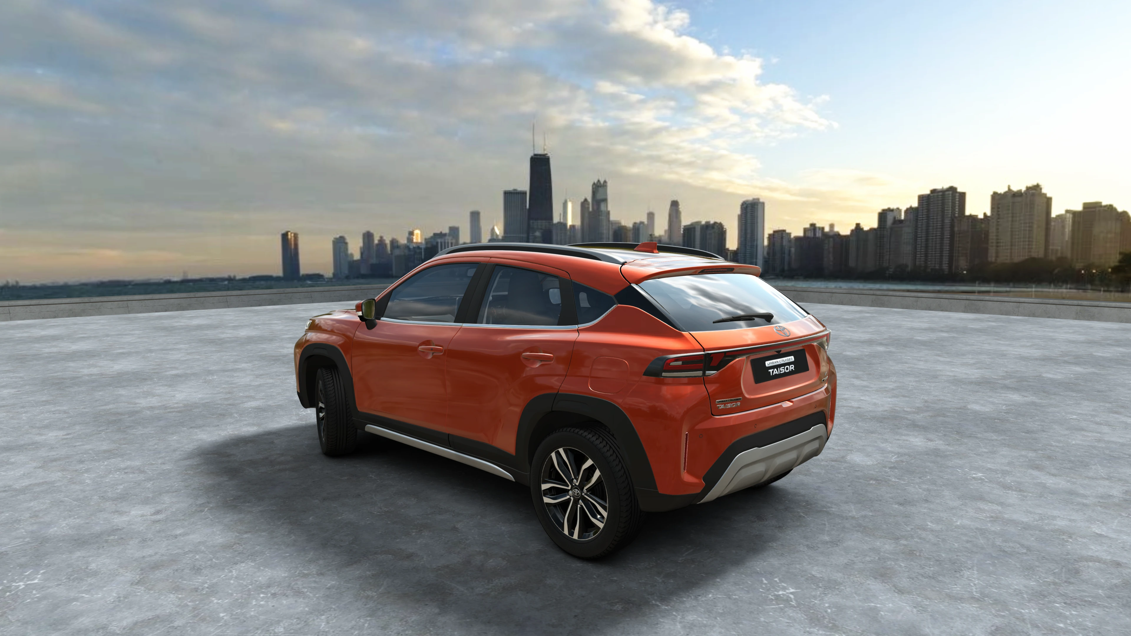 Rear Left Three-Quarter View