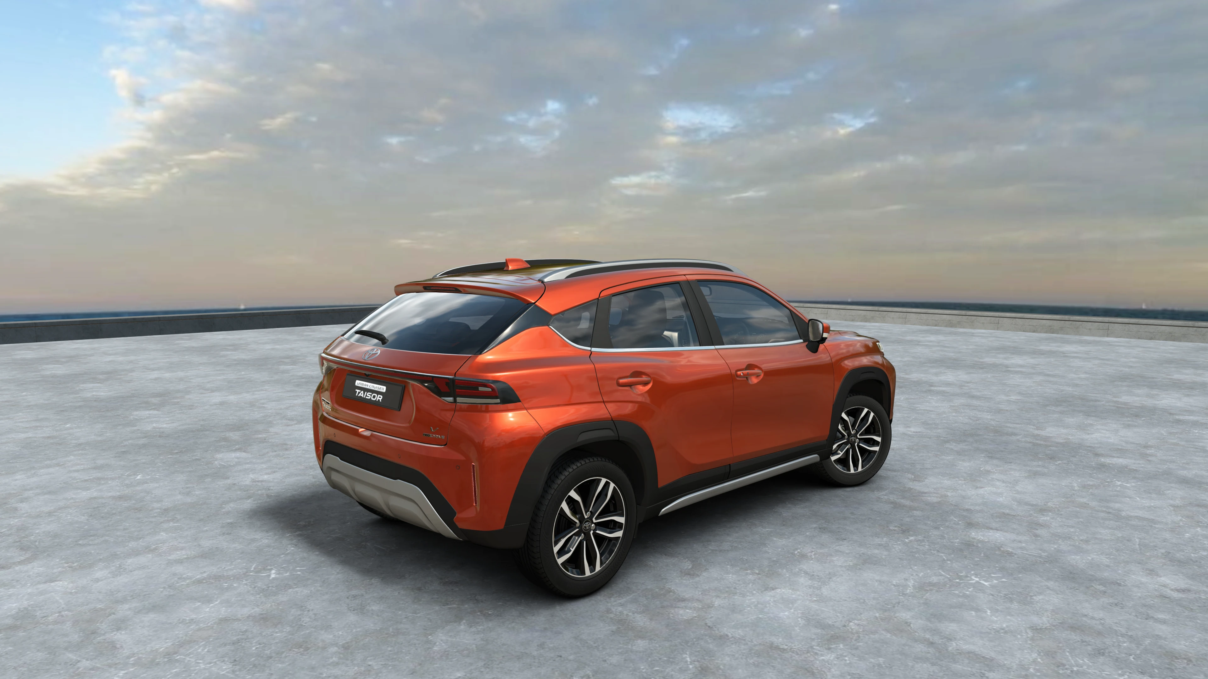 Rear Right Three-Quarter View