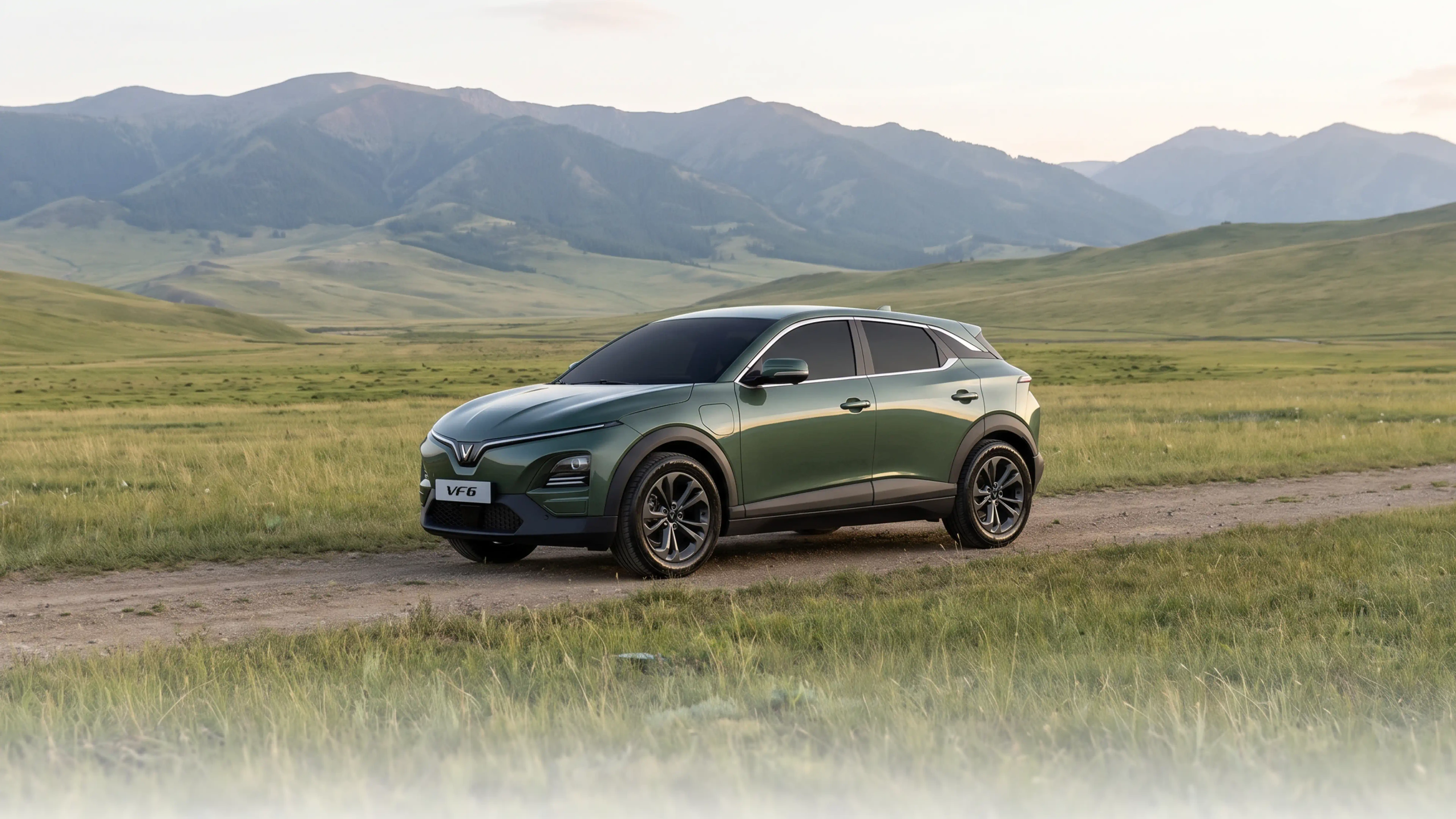 Front Left Three-Quarter View (Countryside)