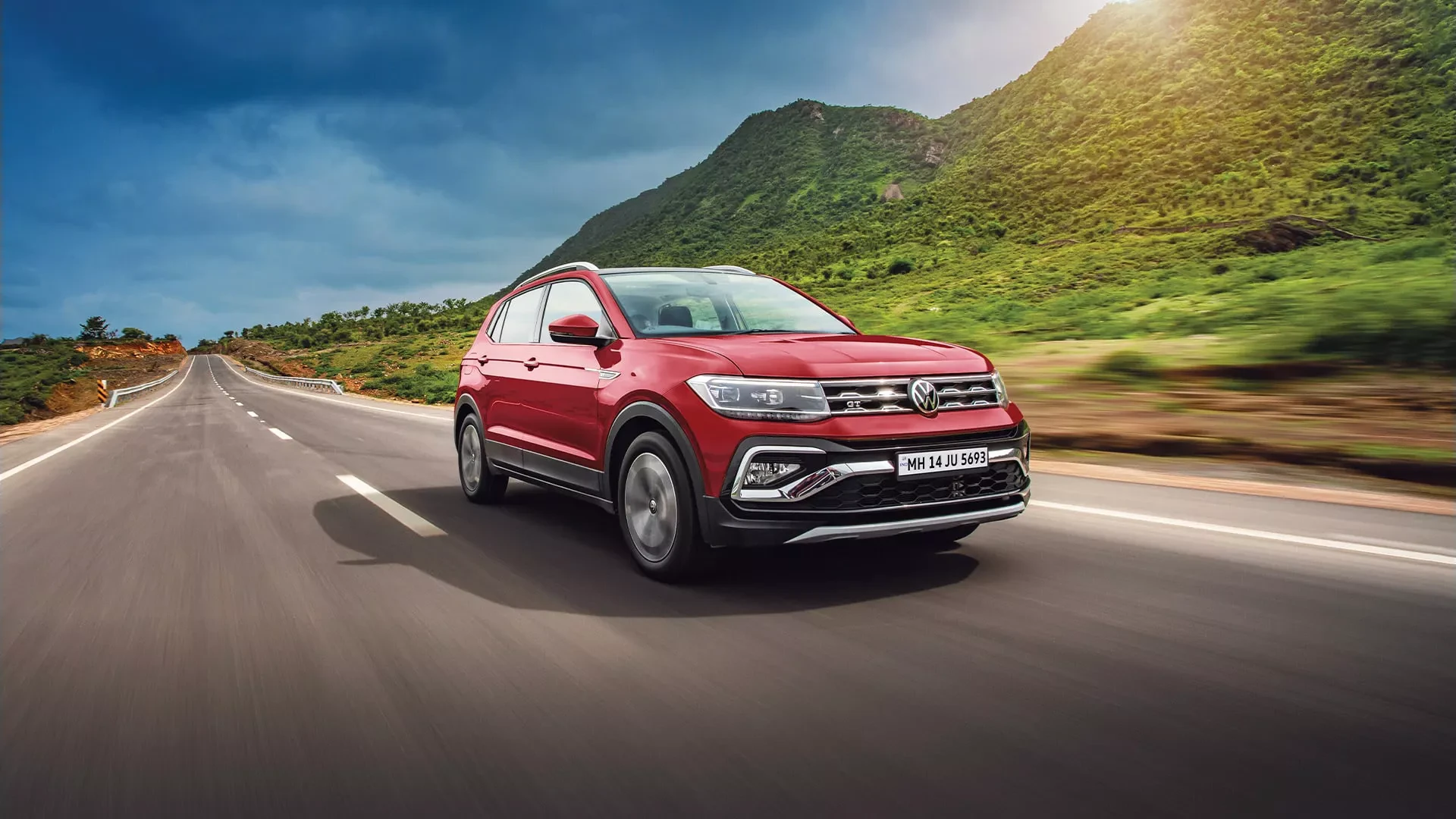 Driving: Front Right Three-Quarter View